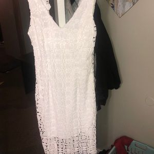 Bisou White Size 10 New Dress